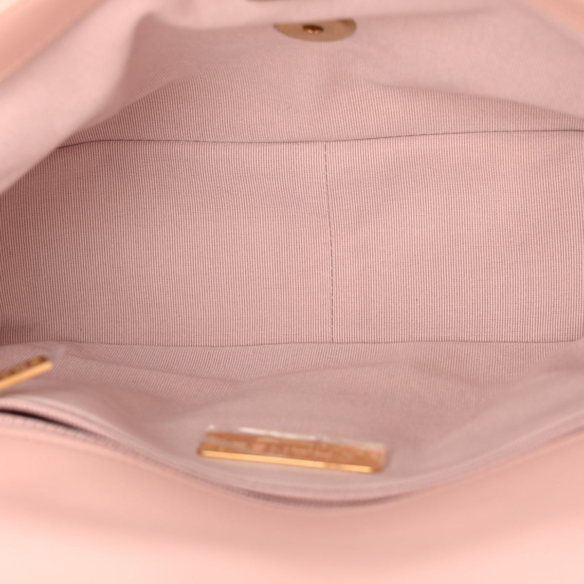 Lambskin Quilted Medium Chanel 19 Flap Light Pink