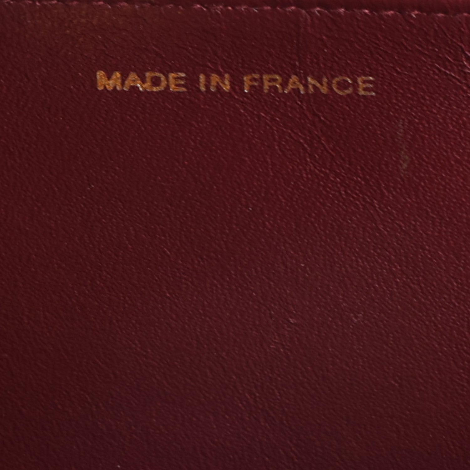 Lambskin Medium Double Flap Dark Brown