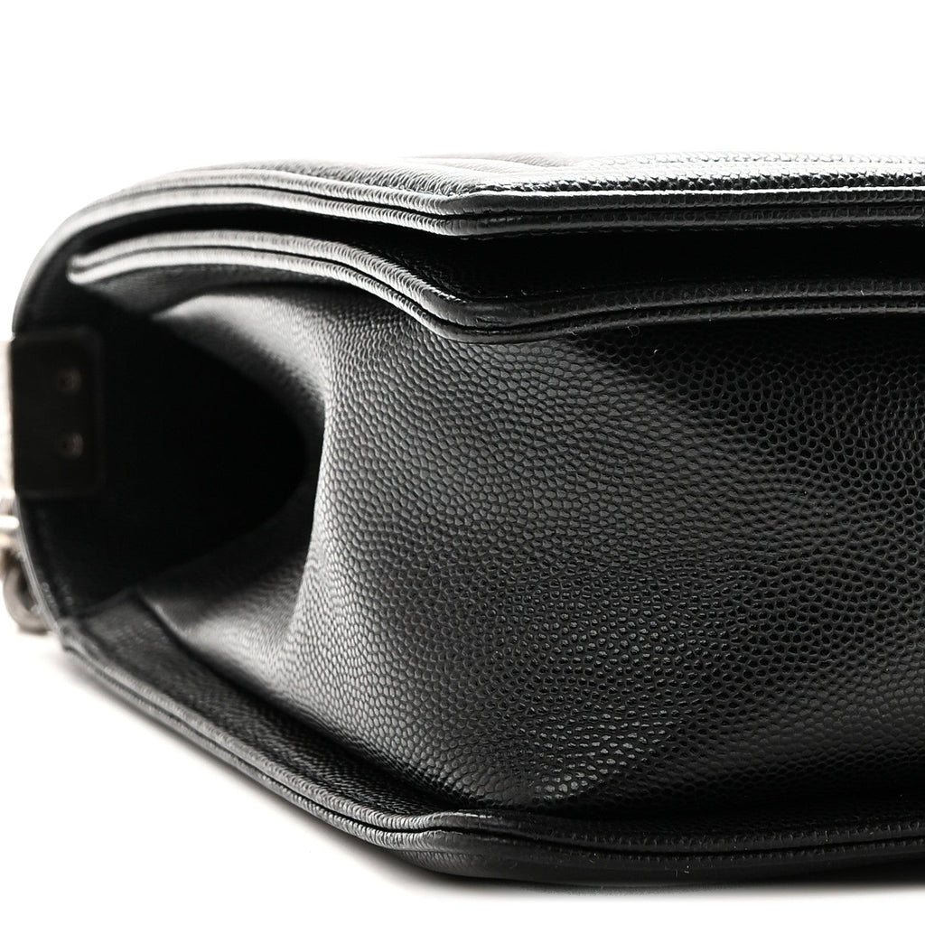 Caviar Quilted New Medium Boy Flap Black