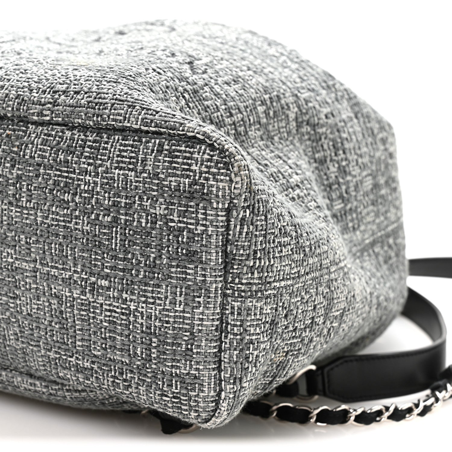 Canvas Large Deauville Backpack Charcoal