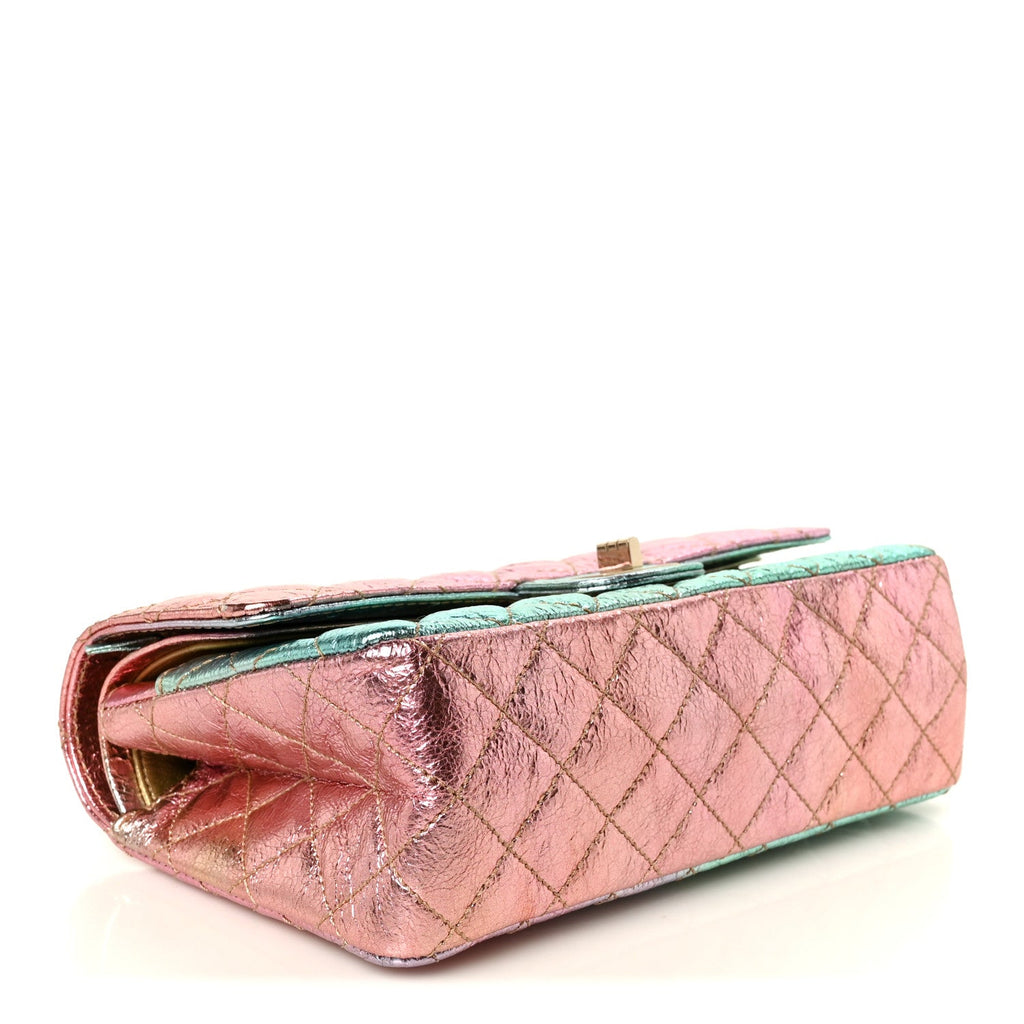 Metallic Goatskin Quilted 2.55 Reissue 225 Flap Multicolor