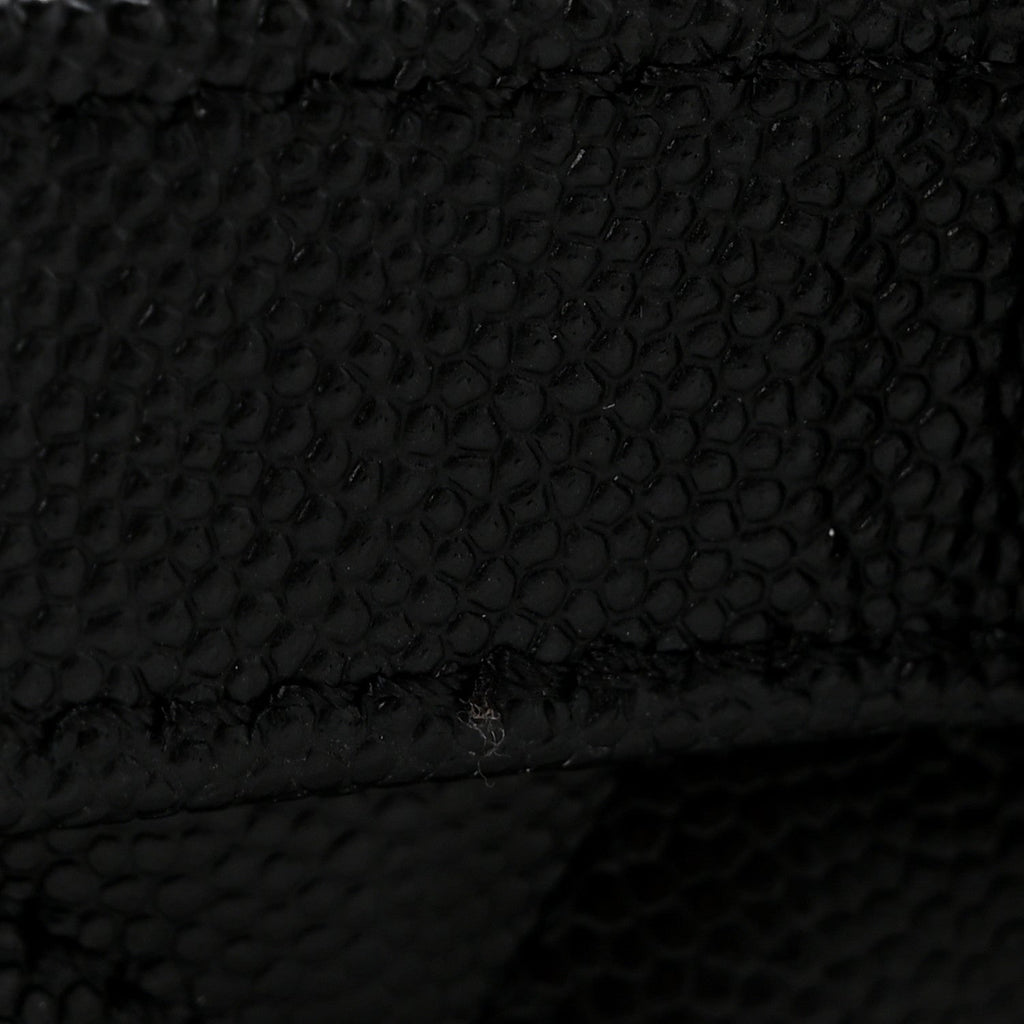 Caviar Quilted Small Boy Flap Black