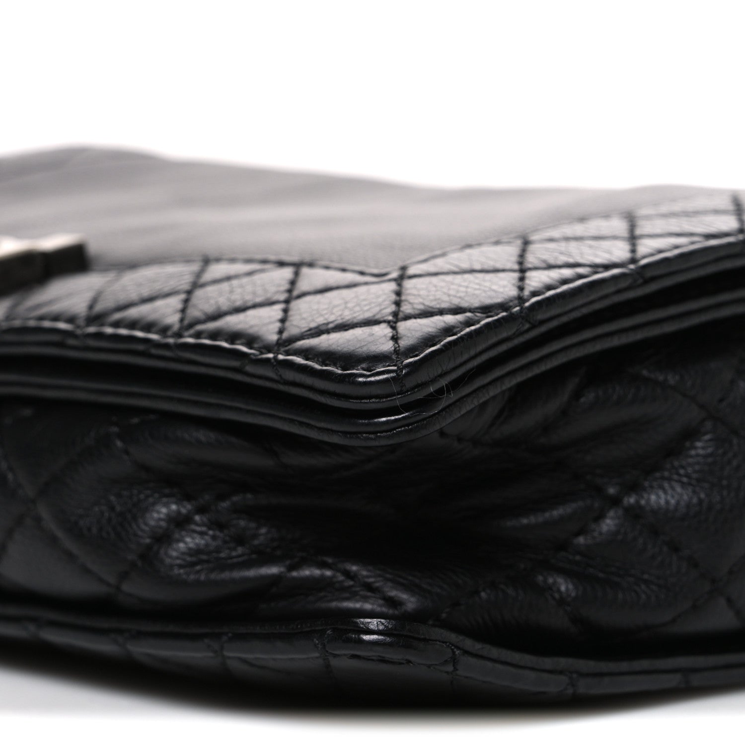 Calfskin New Medium Boy Reverso Flap Black