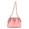 Caviar Quilted Small Chanel 25 Handbag Light Pink