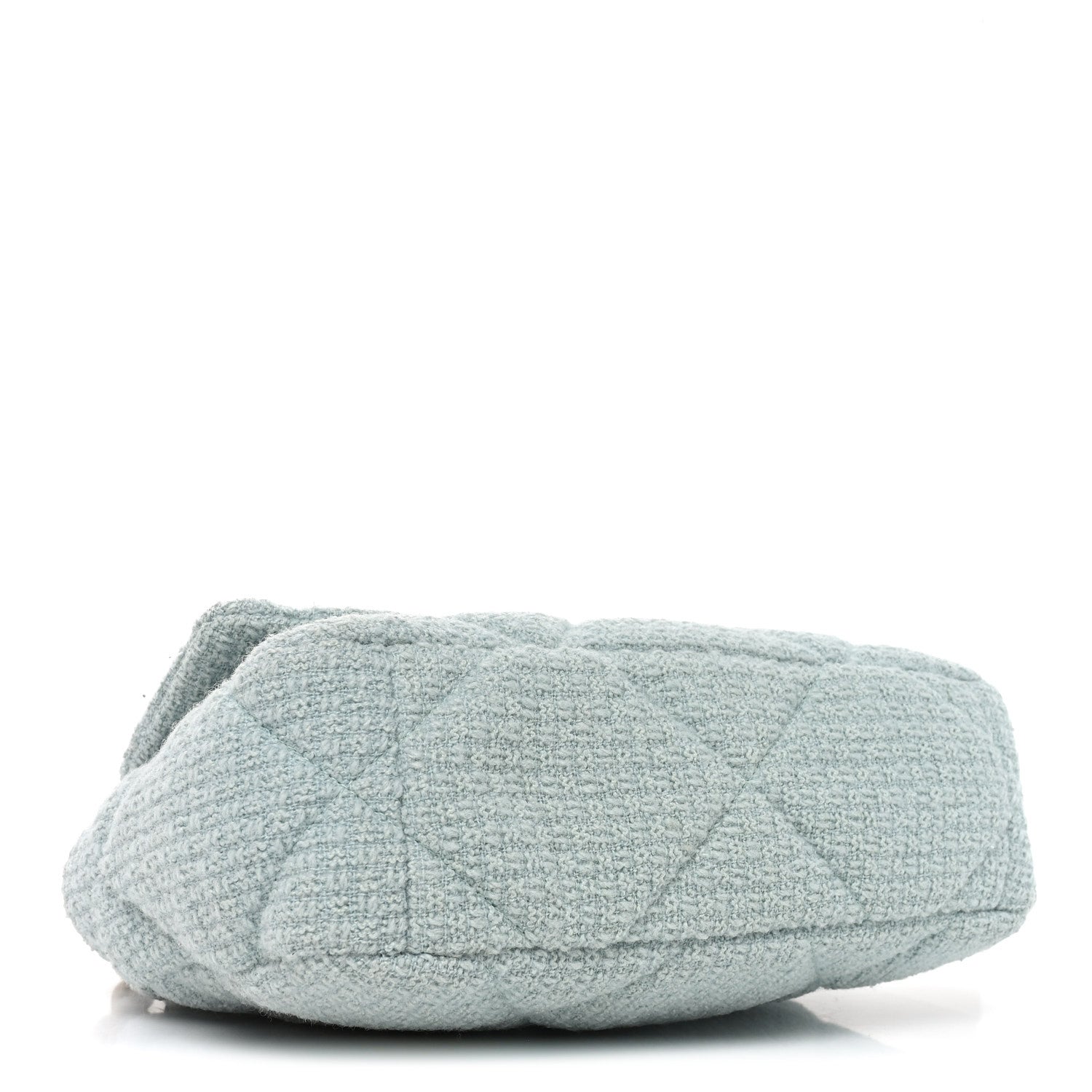 Tweed Quilted Medium Chanel 19 Flap Blue Multicolor