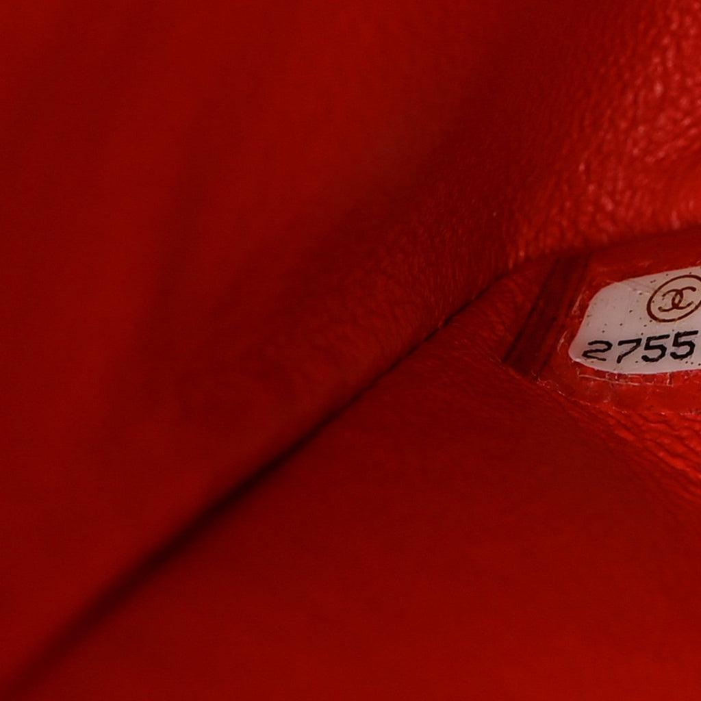 Sheepskin Chevron Quilted 2.55 Reissue 225 Flap Red