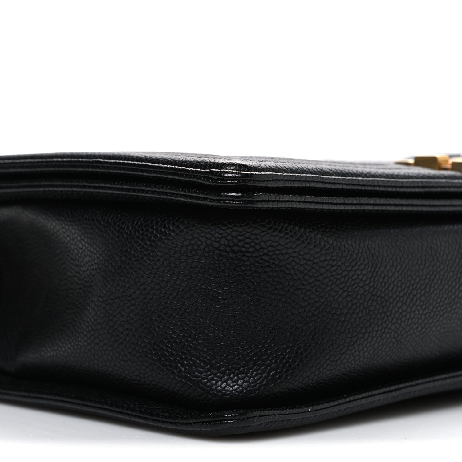 Caviar Quilted New Medium Boy Flap Black