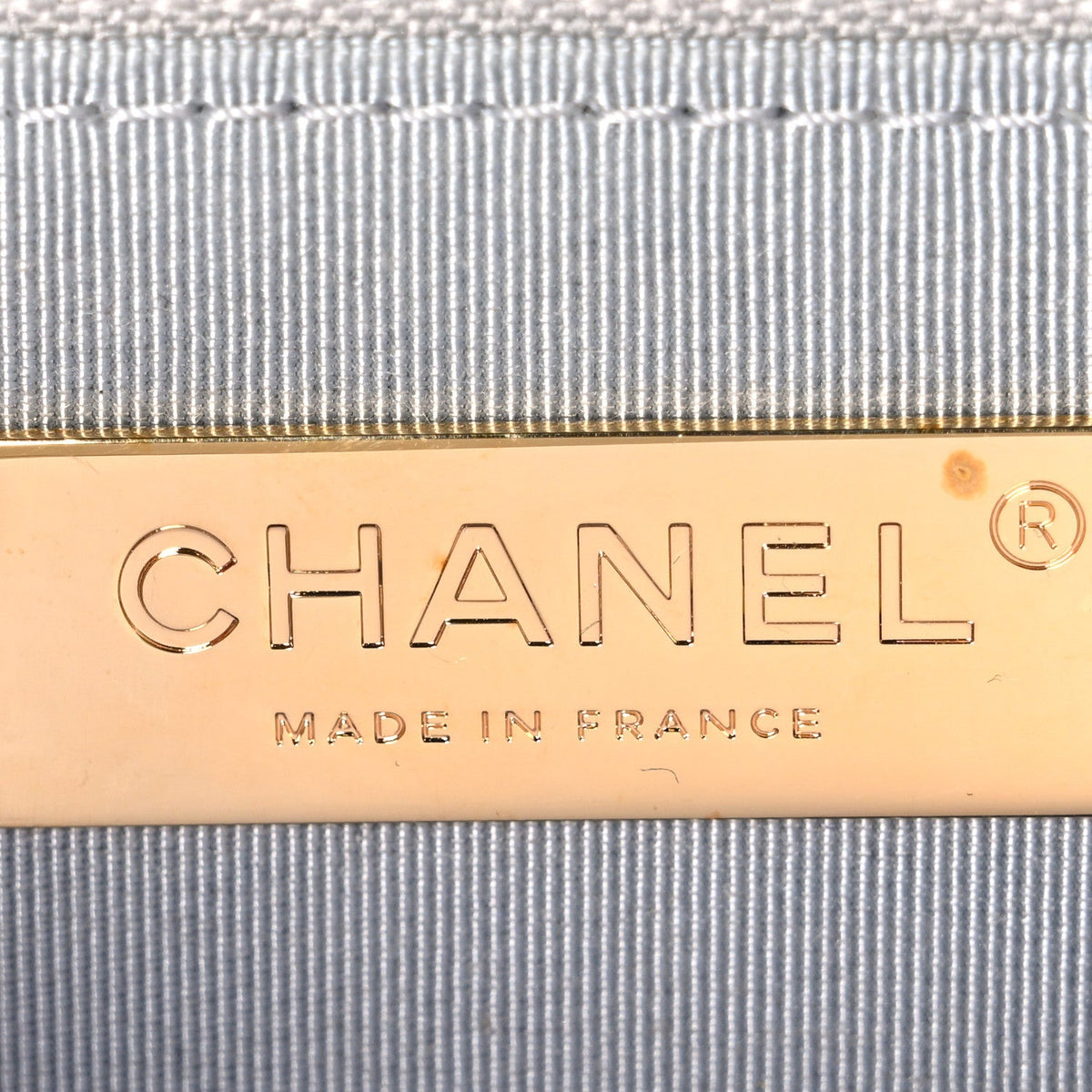 Goatskin Quilted Medium Chanel 19 Flap Grey