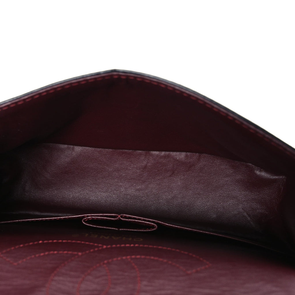 Aged Calfskin Quilted 2.55 Reissue 225 Flap Black