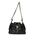 Caviar Quilted Mini Chanel 25 Handbag Black
