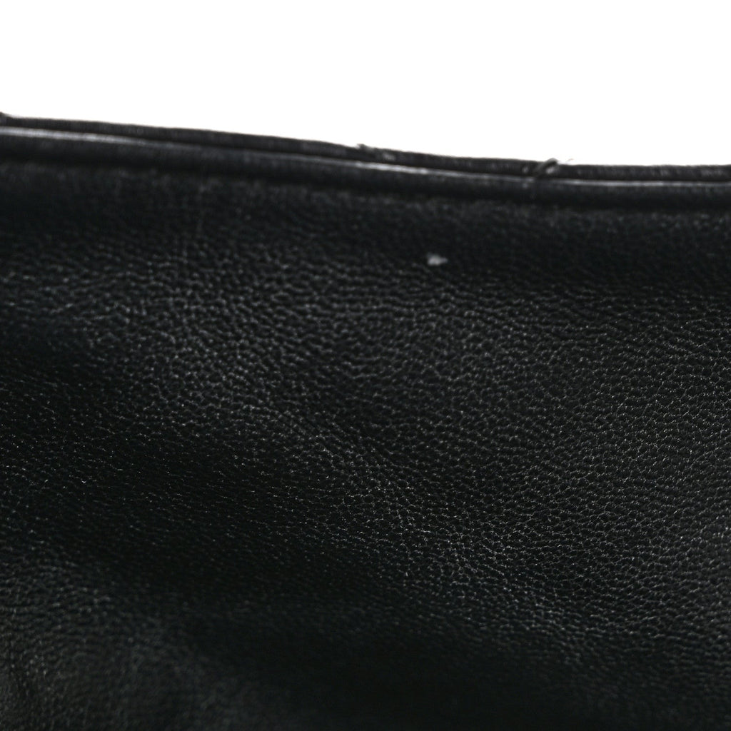 Metallic Aged Calfskin Quilted 2.55 Reissue 227 Flap So Black