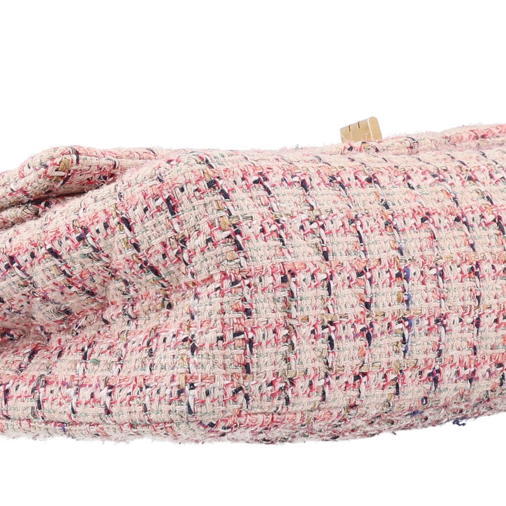 Tweed Quilted 2.55 Reissue 225 Flap Ecru Pink Multicolor