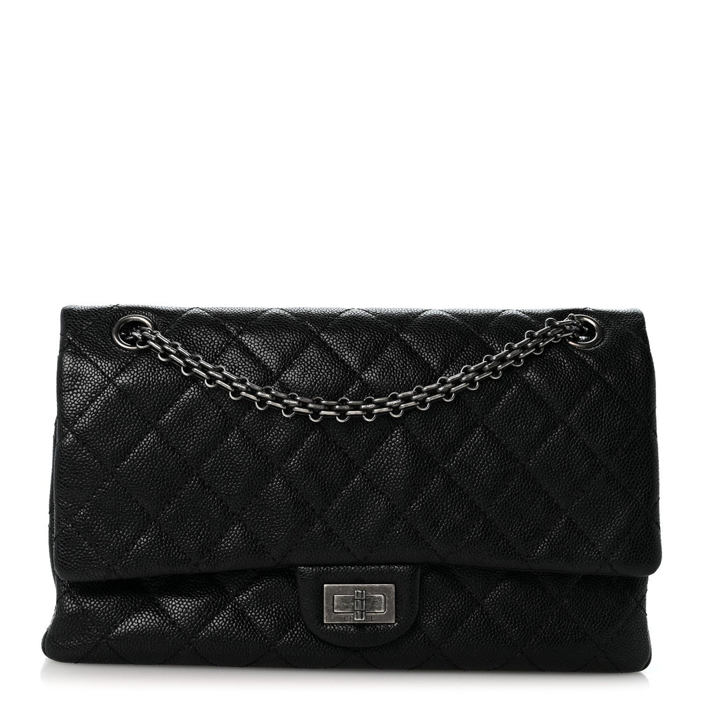 Caviar Quilted 2.55 Reissue 226 Flap Black