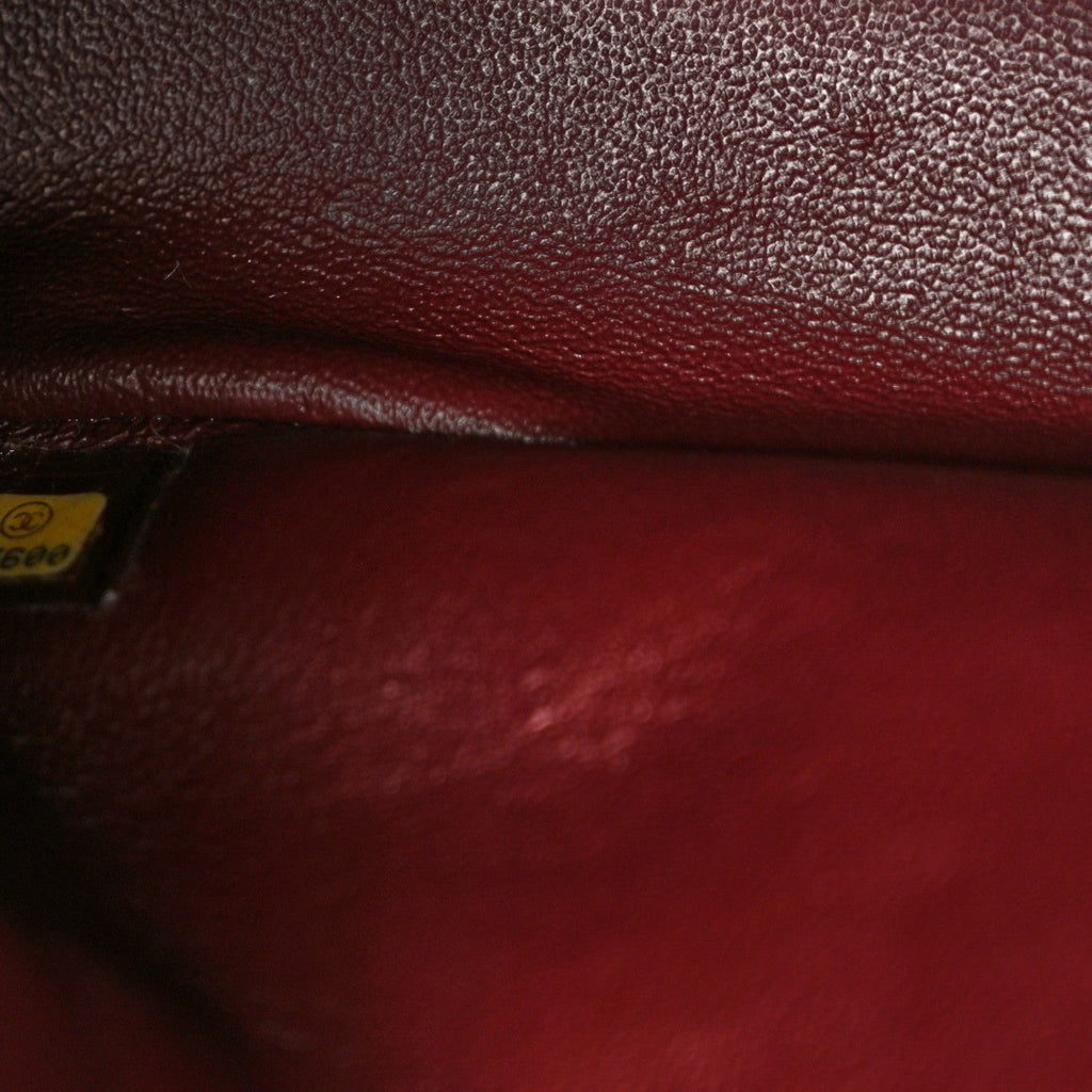 Aged Calfskin Quilted 2.55 Reissue 227 Flap Black