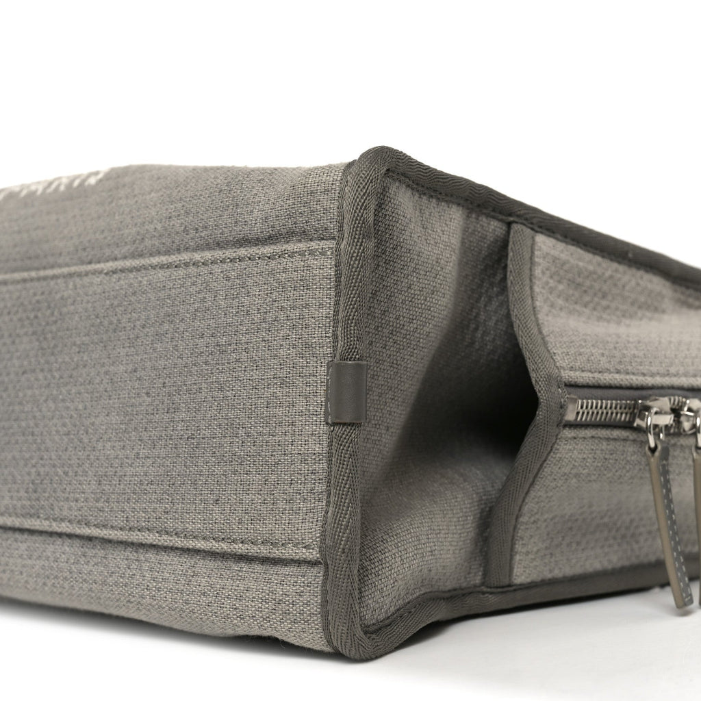 Denim Deauville Bowling Bag Grey