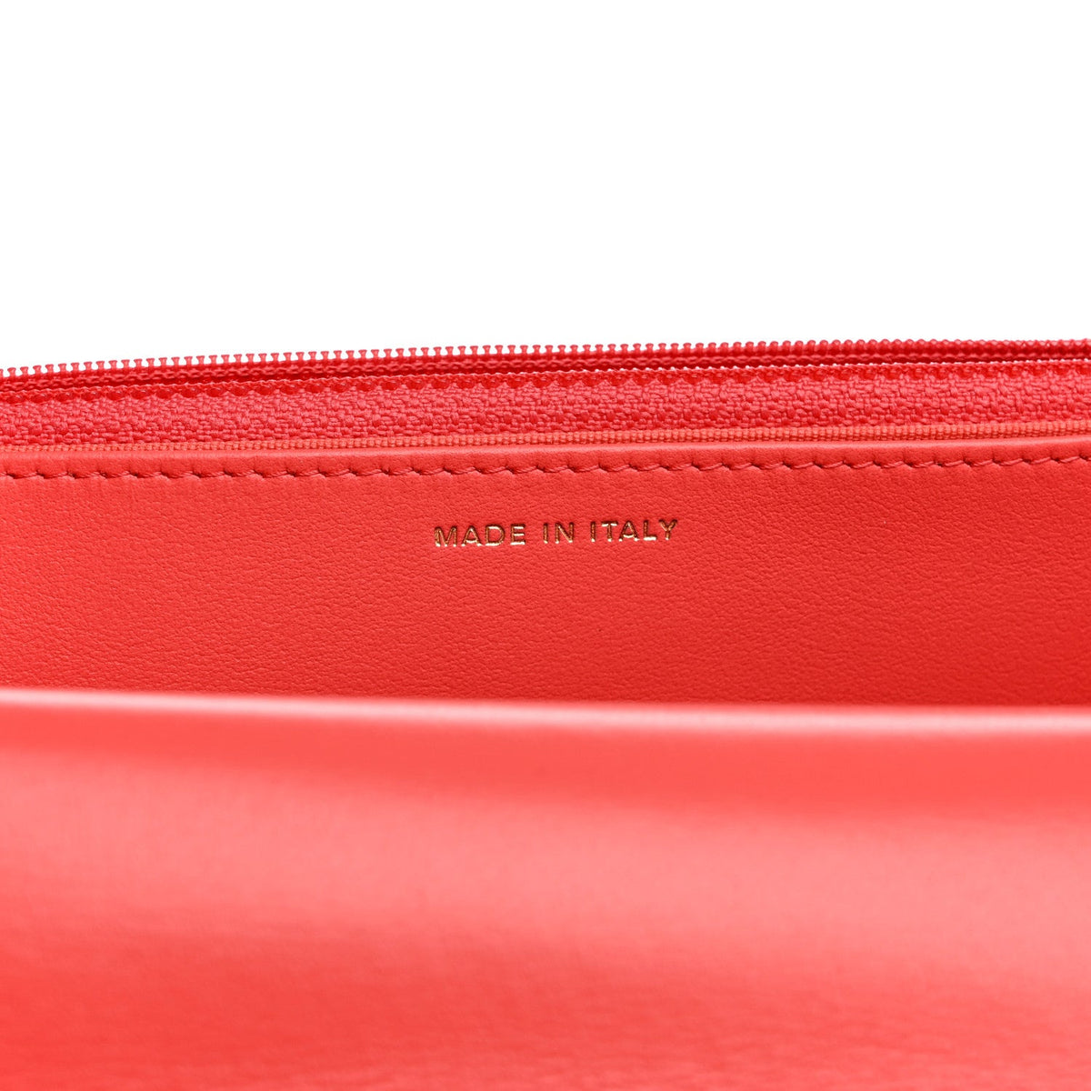 Lambskin Quilted Chanel 19 Wallet On Chain WOC Coral