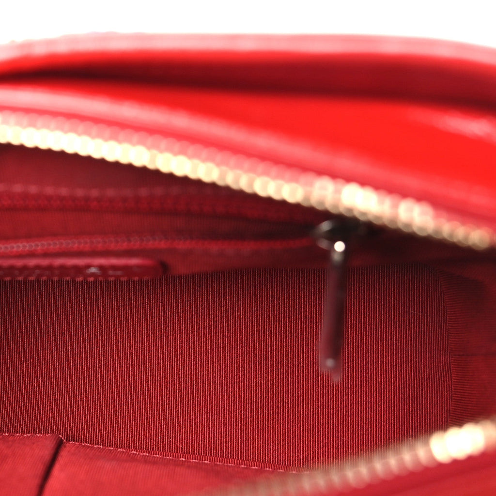 Tweed Calfskin Small Gabrielle Hobo Red Multicolor