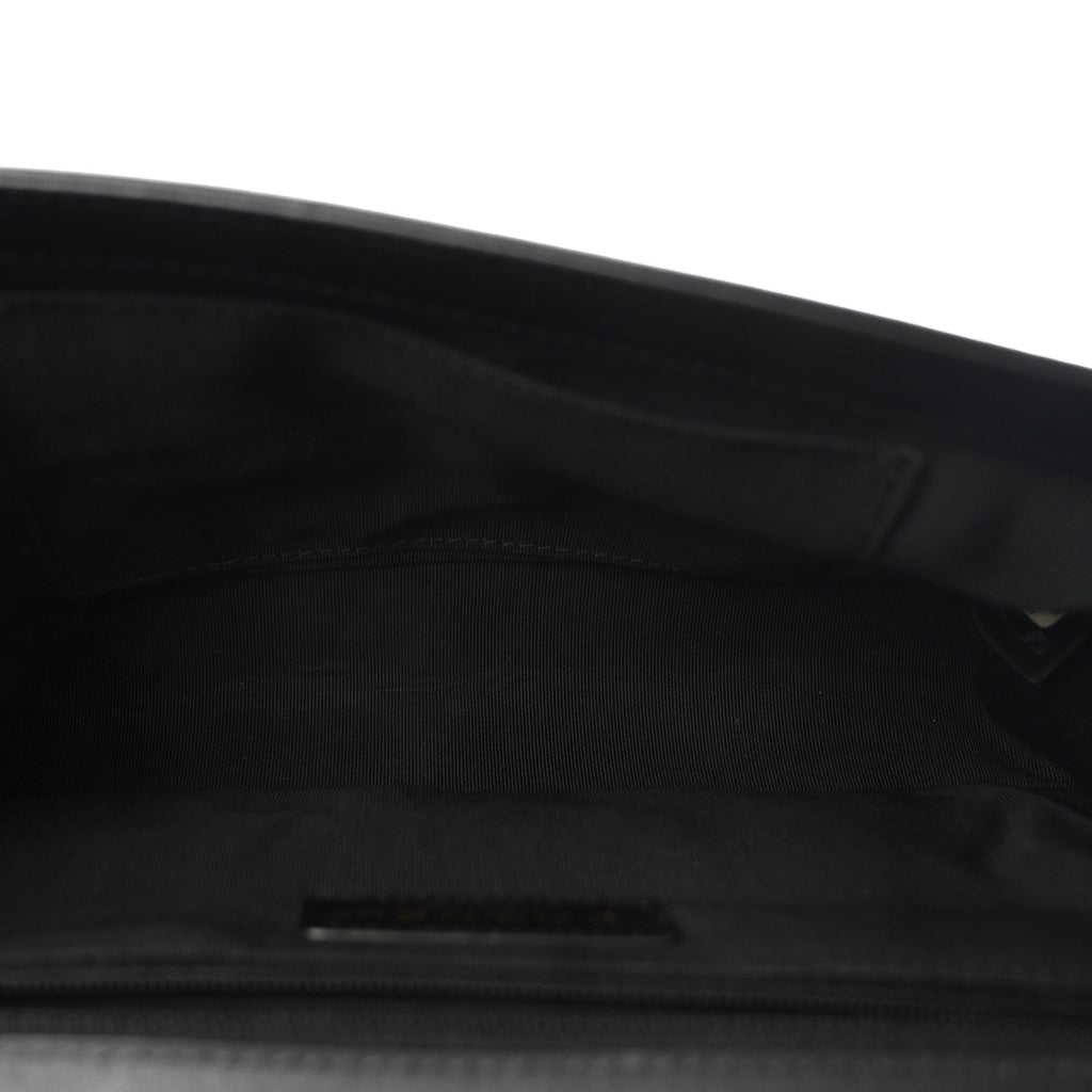 Calfskin Quilted New Medium Boy Flap Black