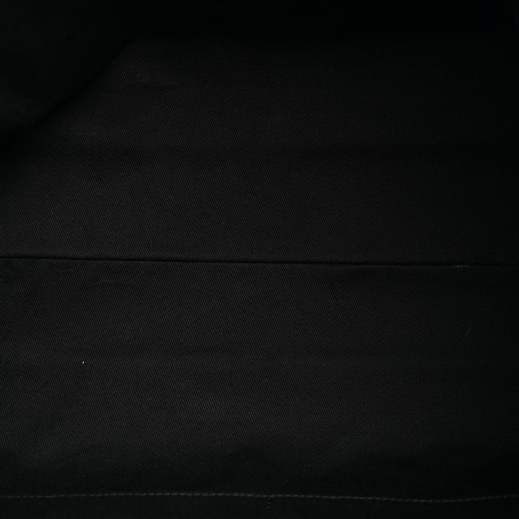Canvas Pearl Medium Deauville Tote Black