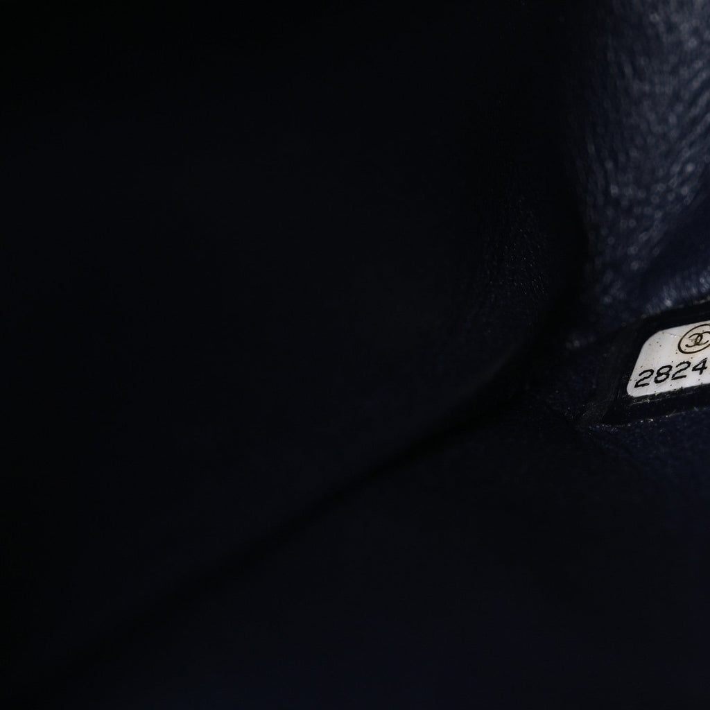Aged Calfskin Quilted 2.55 Reissue 225 Flap Navy