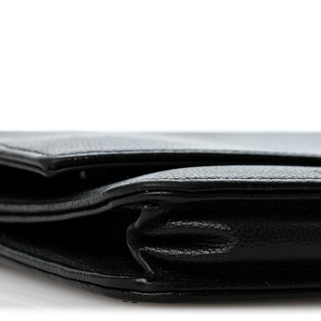 Caviar Sevruga Wallet on Chain WOC Black