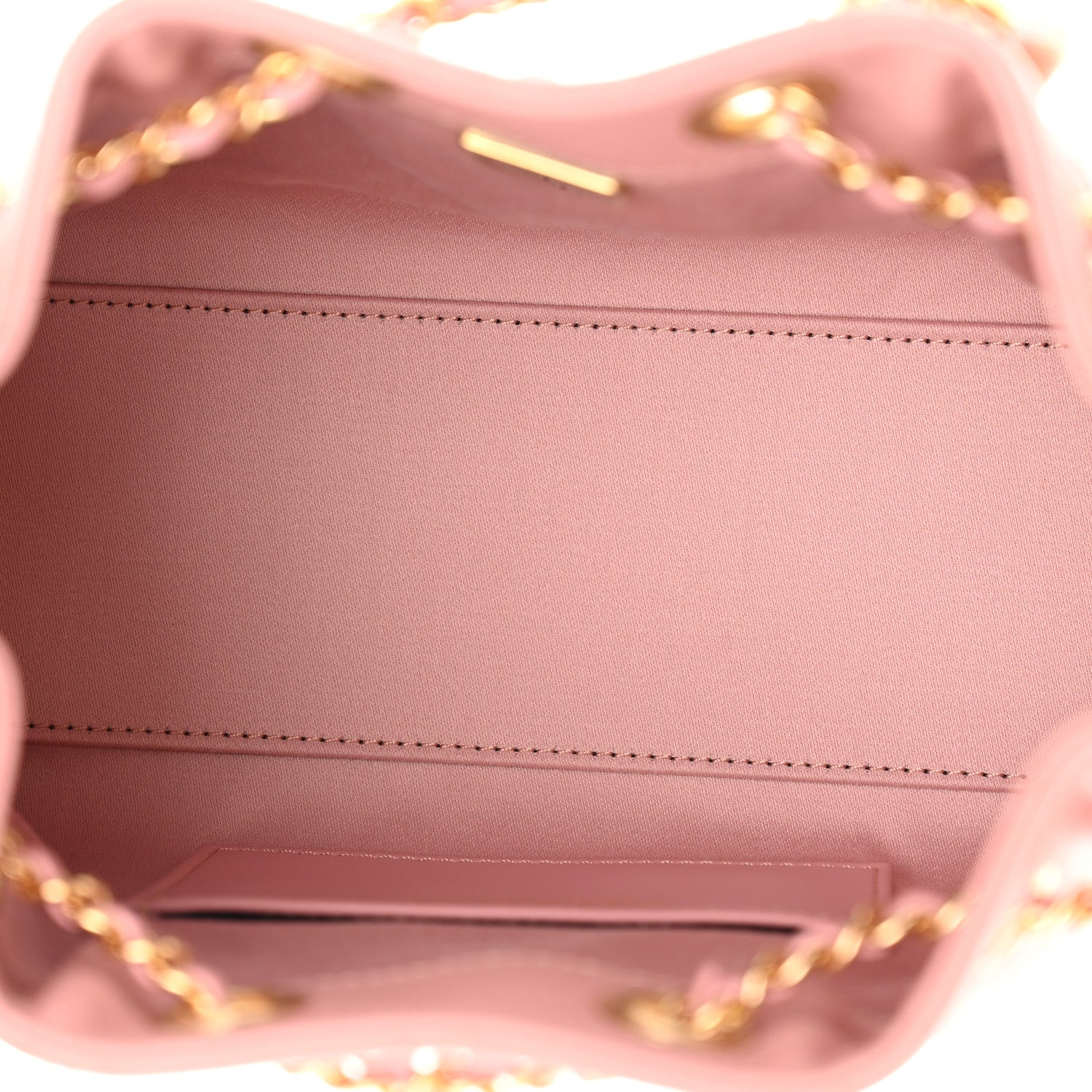 Caviar Quilted Mini Chanel 25 Handbag Light Pink
