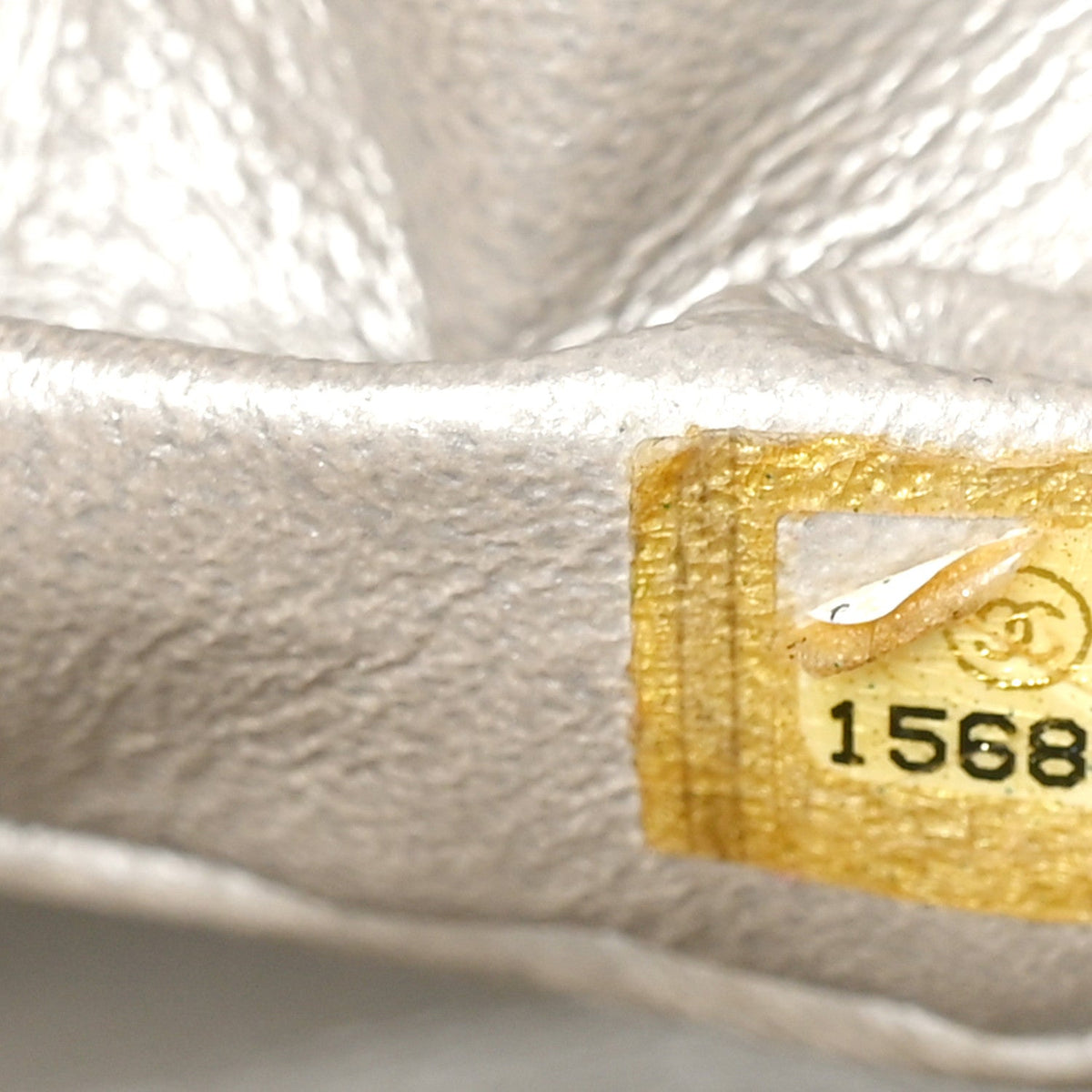 Metallic Aged Calfskin Quilted 2.55 Reissue 226 Flap Silver