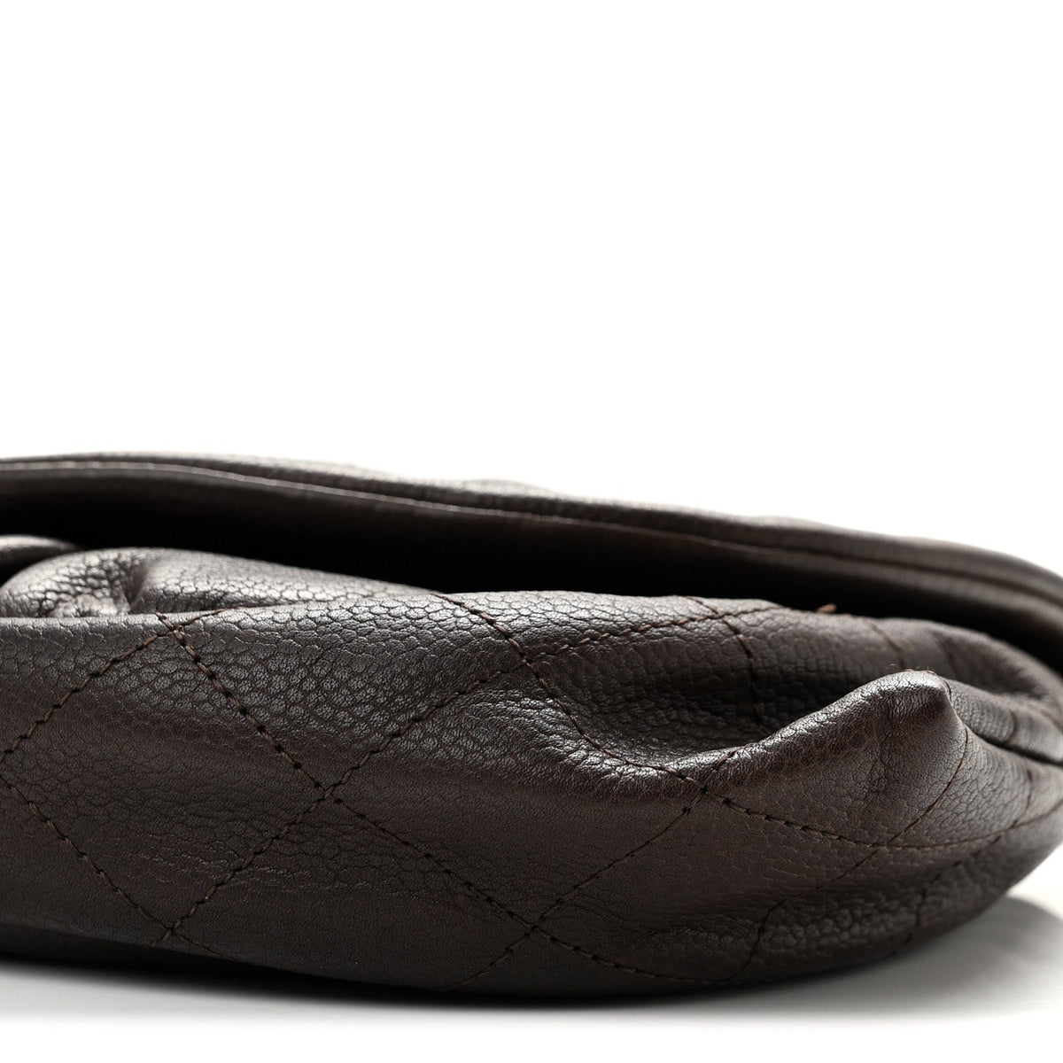 Caviar Half Moon Wallet On Chain WOC Brown