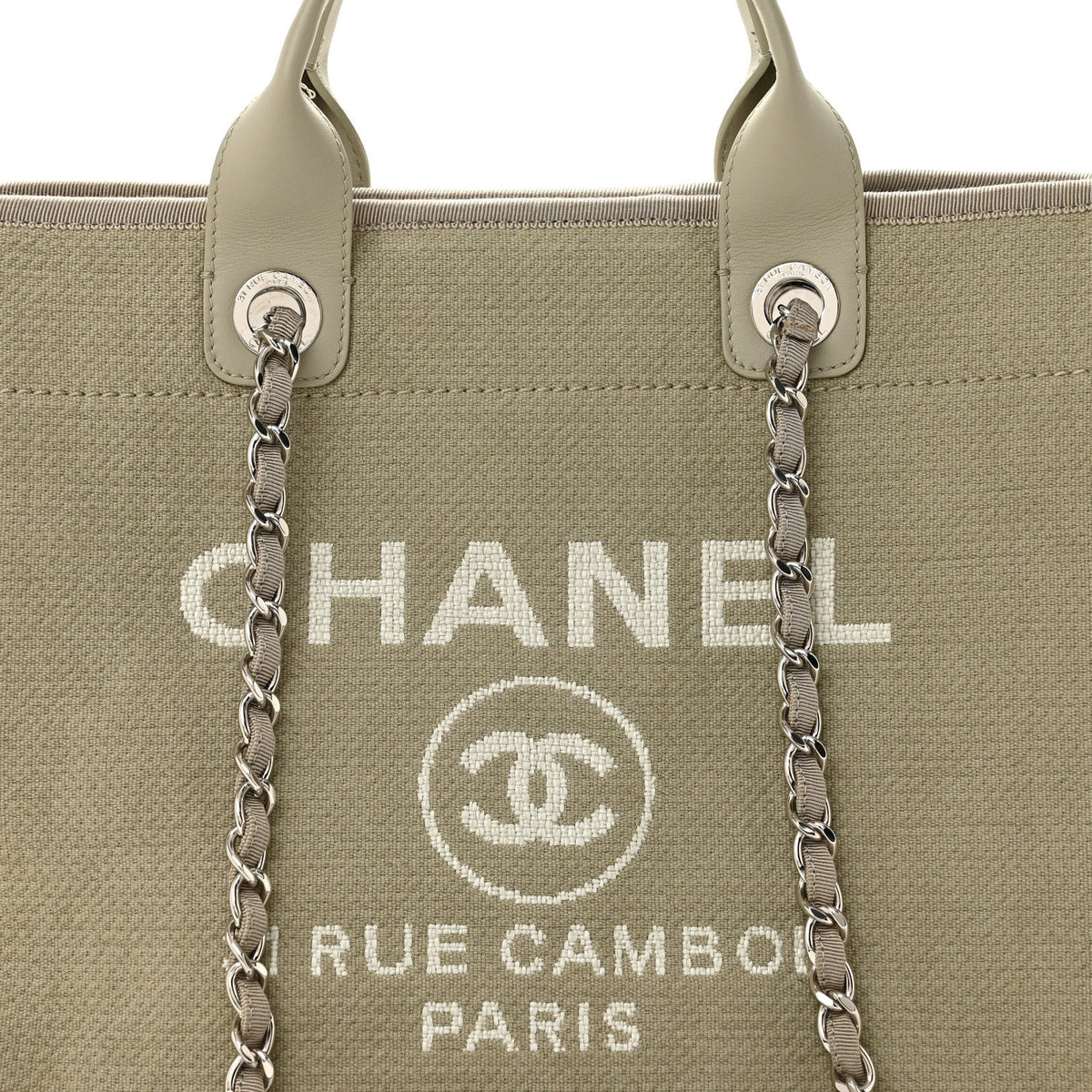 Mixed Fibers Medium Deauville Tote Grey