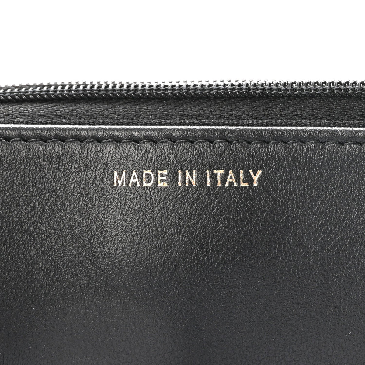 Caviar Quilted Medallion Wallet on Chain WOC Black