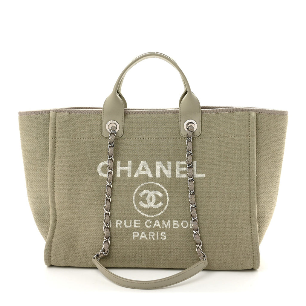 Mixed Fibers Medium Deauville Tote Grey
