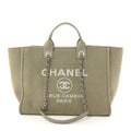 Mixed Fibers Medium Deauville Tote Grey
