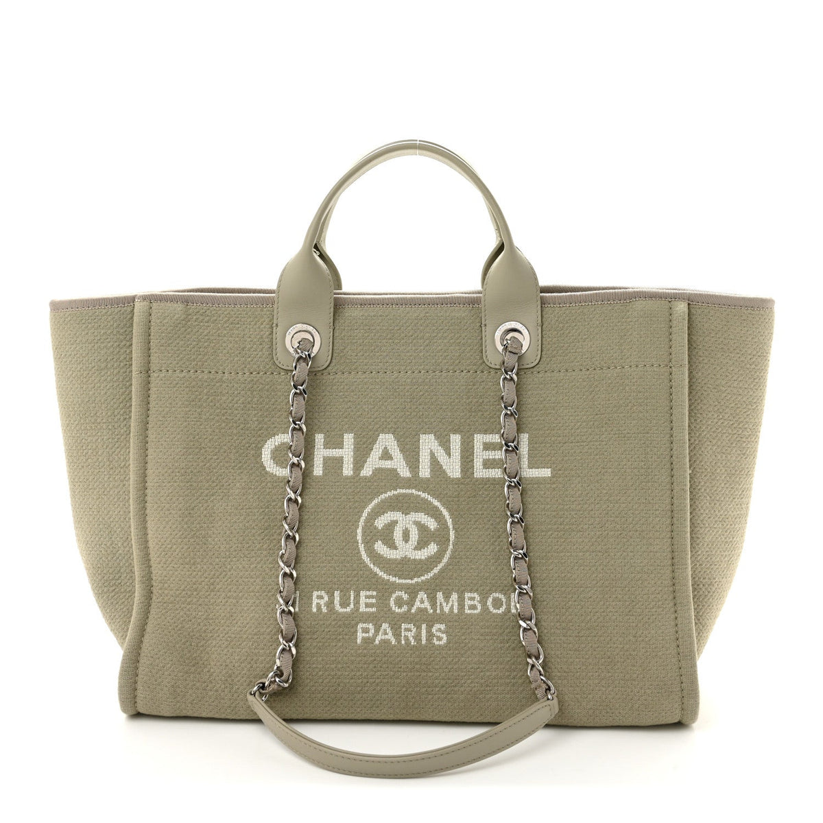 Mixed Fibers Medium Deauville Tote Grey
