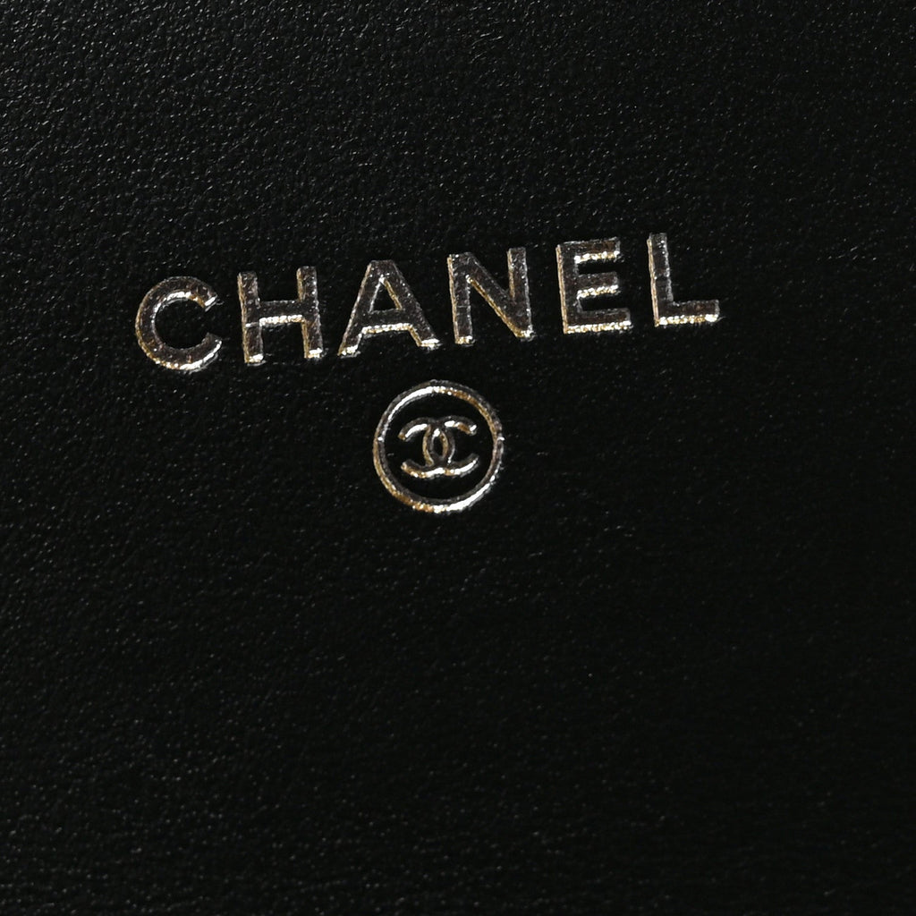 Aged Calfskin Quilted Mini Reissue Wallet On Chain WOC So Black
