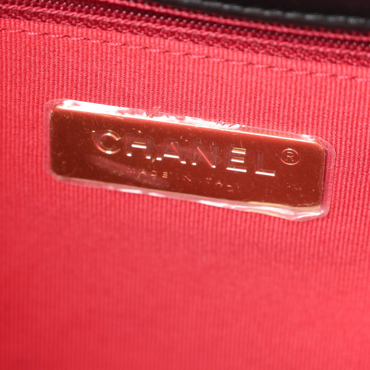 Lambskin Quilted Chanel 19 Shopping Bag Black