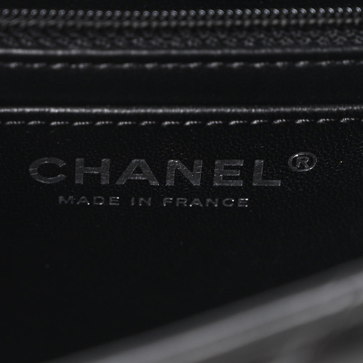 Aged Calfskin Chevron Quilted 2.55 Reissue Mini Flap So Black