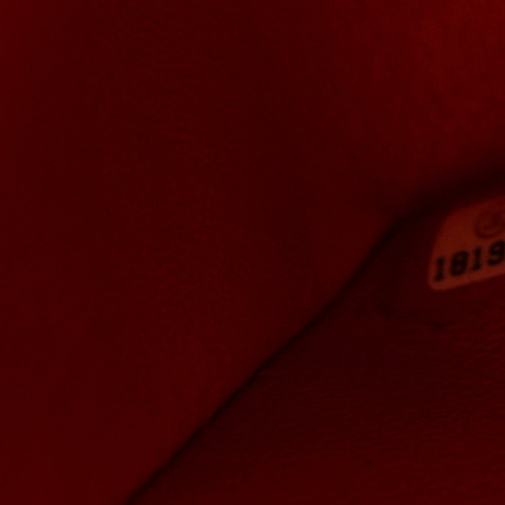 Lambskin Quilted Jumbo Double Flap Red