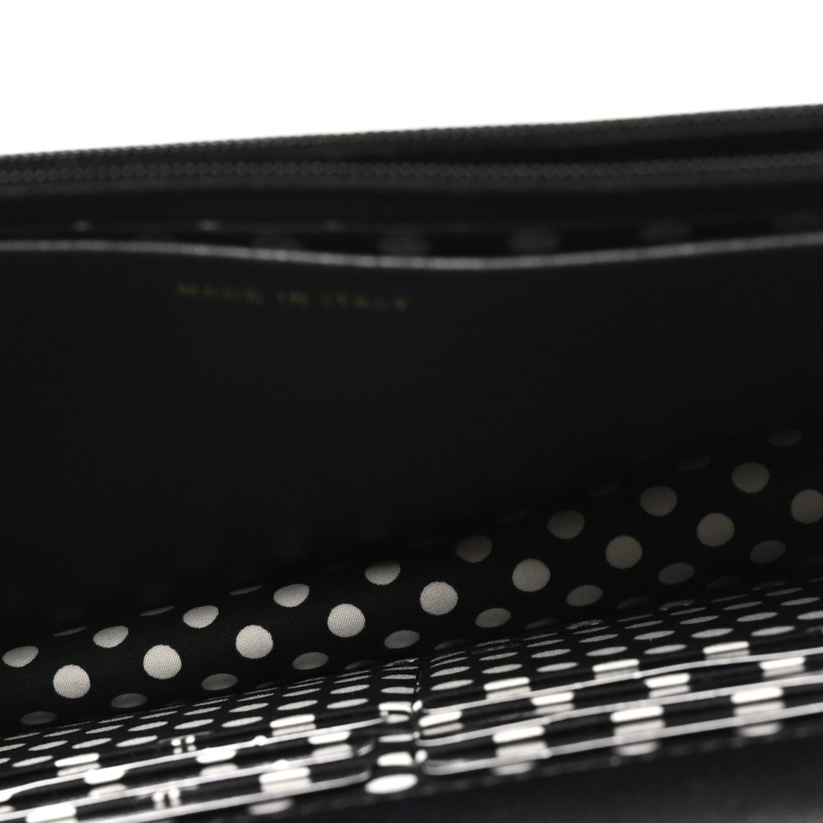 Lambskin Quilted Pearl CC Wallet on Chain WOC Black
