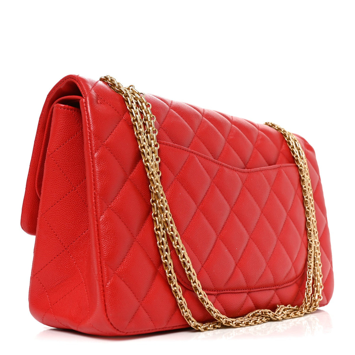 Caviar Chevron Quilted 2.55 Reissue 227 Flap Red