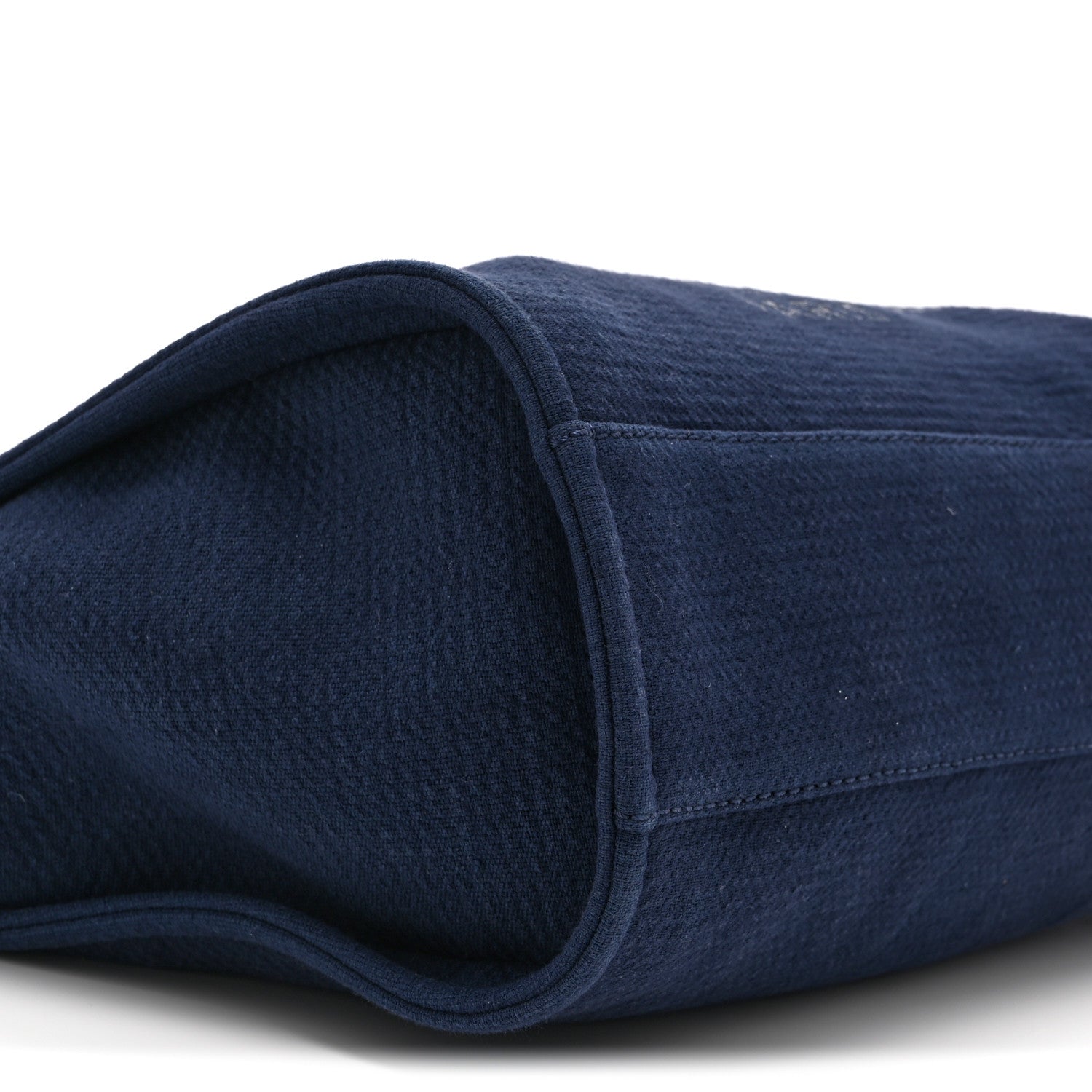Mixed Fibers Small Deauville Tote Navy