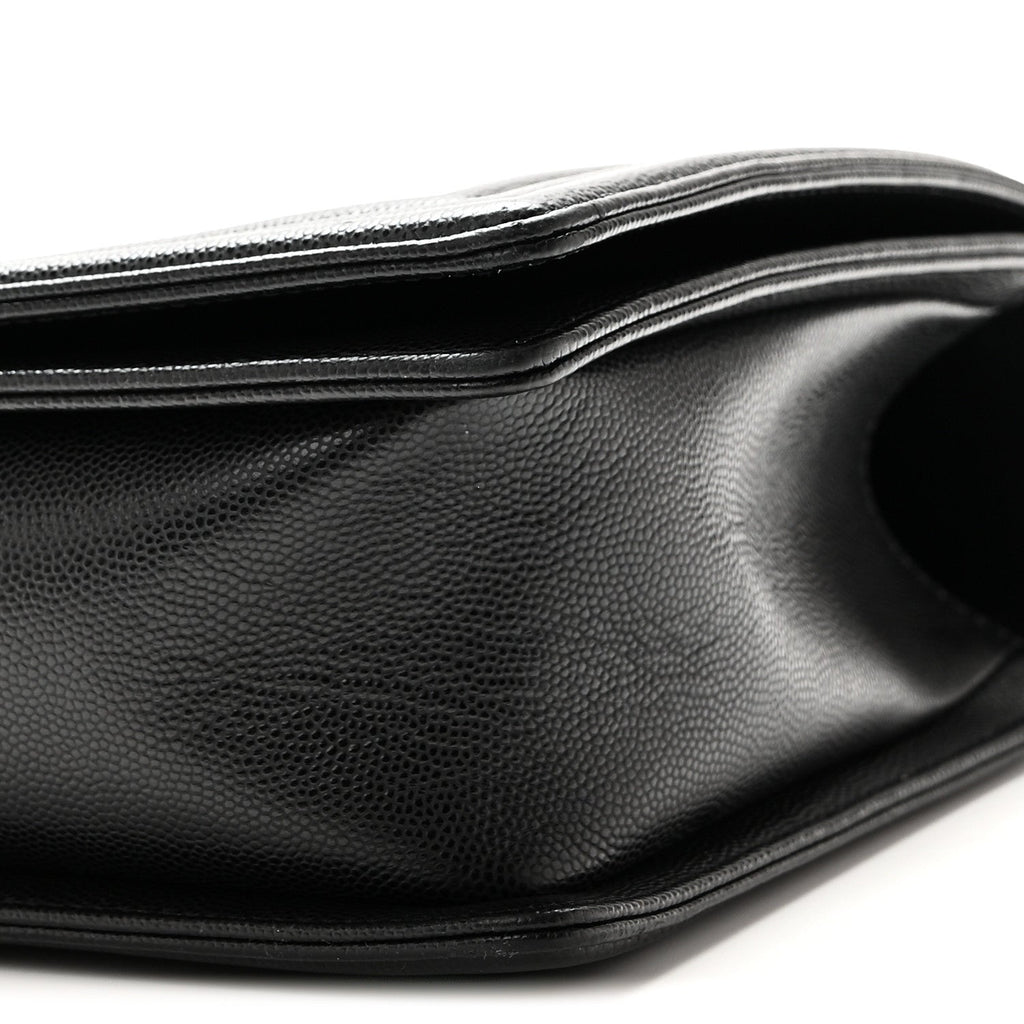 Caviar Quilted New Medium Boy Flap Black