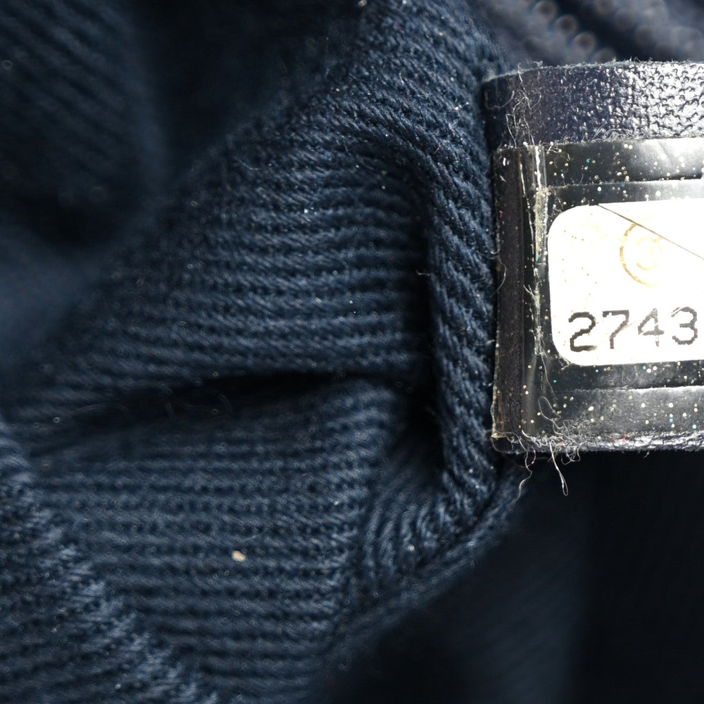 Caviar Quilted Business Affinity Waist Belt Bag Navy