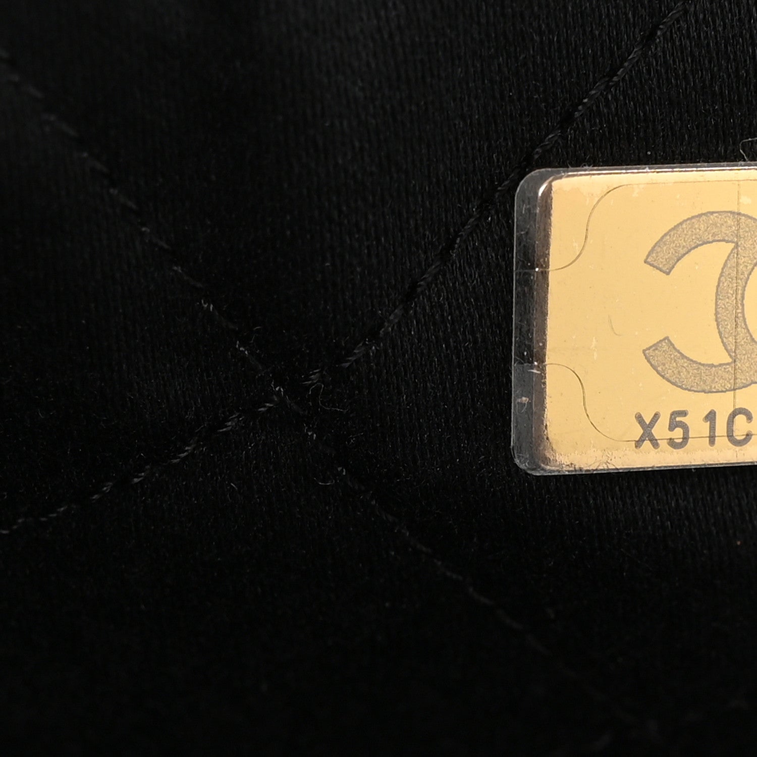 Shiny Calfskin Quilted Small Chanel 22 Black