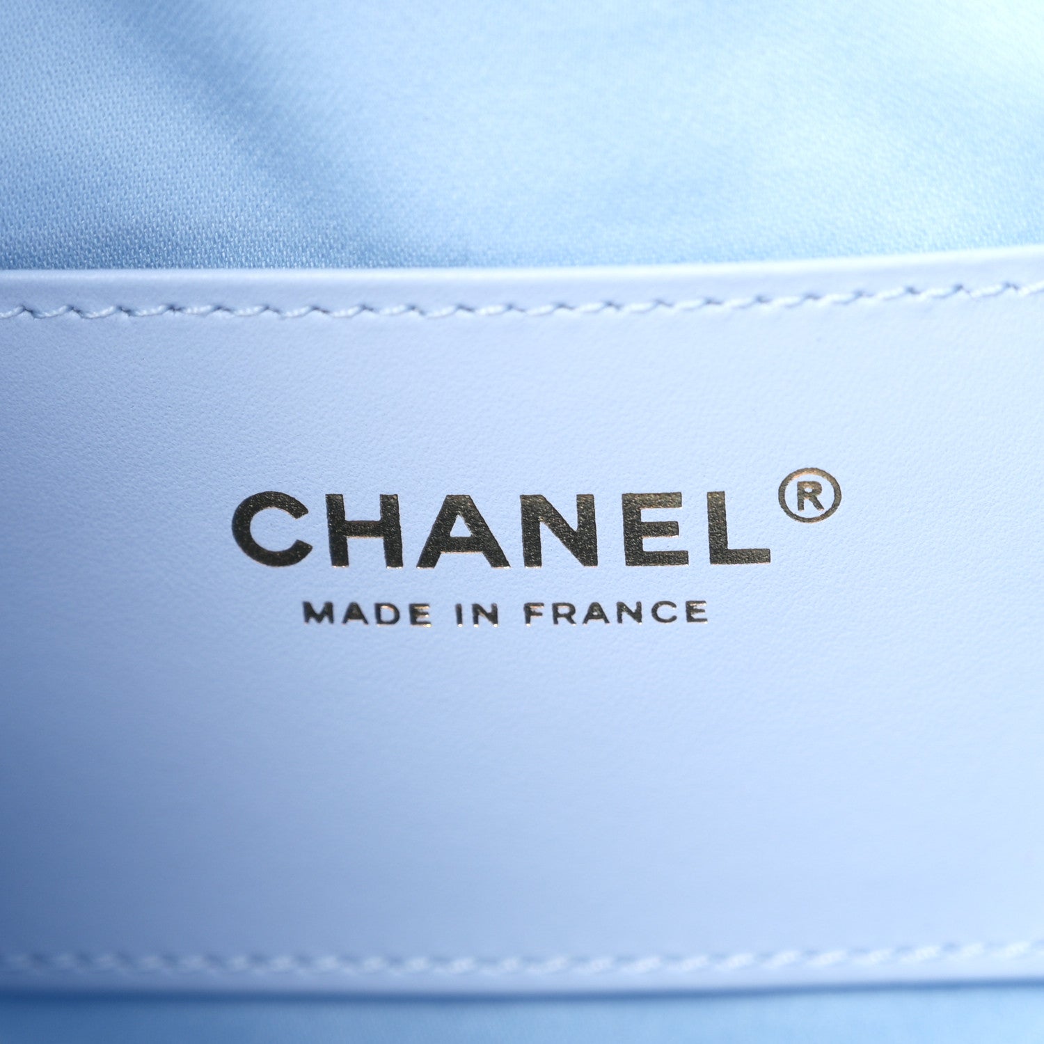 Caviar Quilted Small Chanel 25 Handbag Light Blue