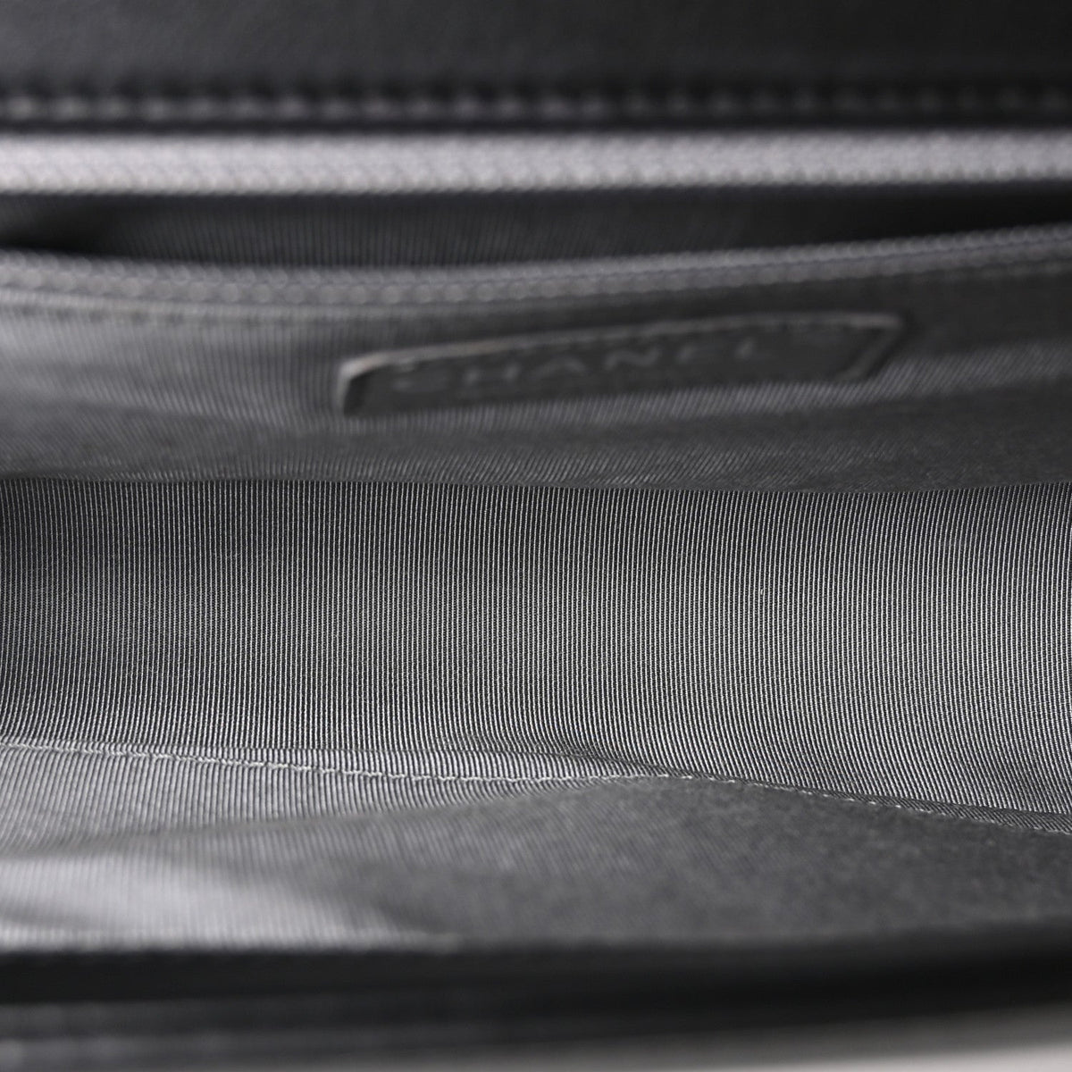 Calfskin Quilted New Medium Boy Flap Black