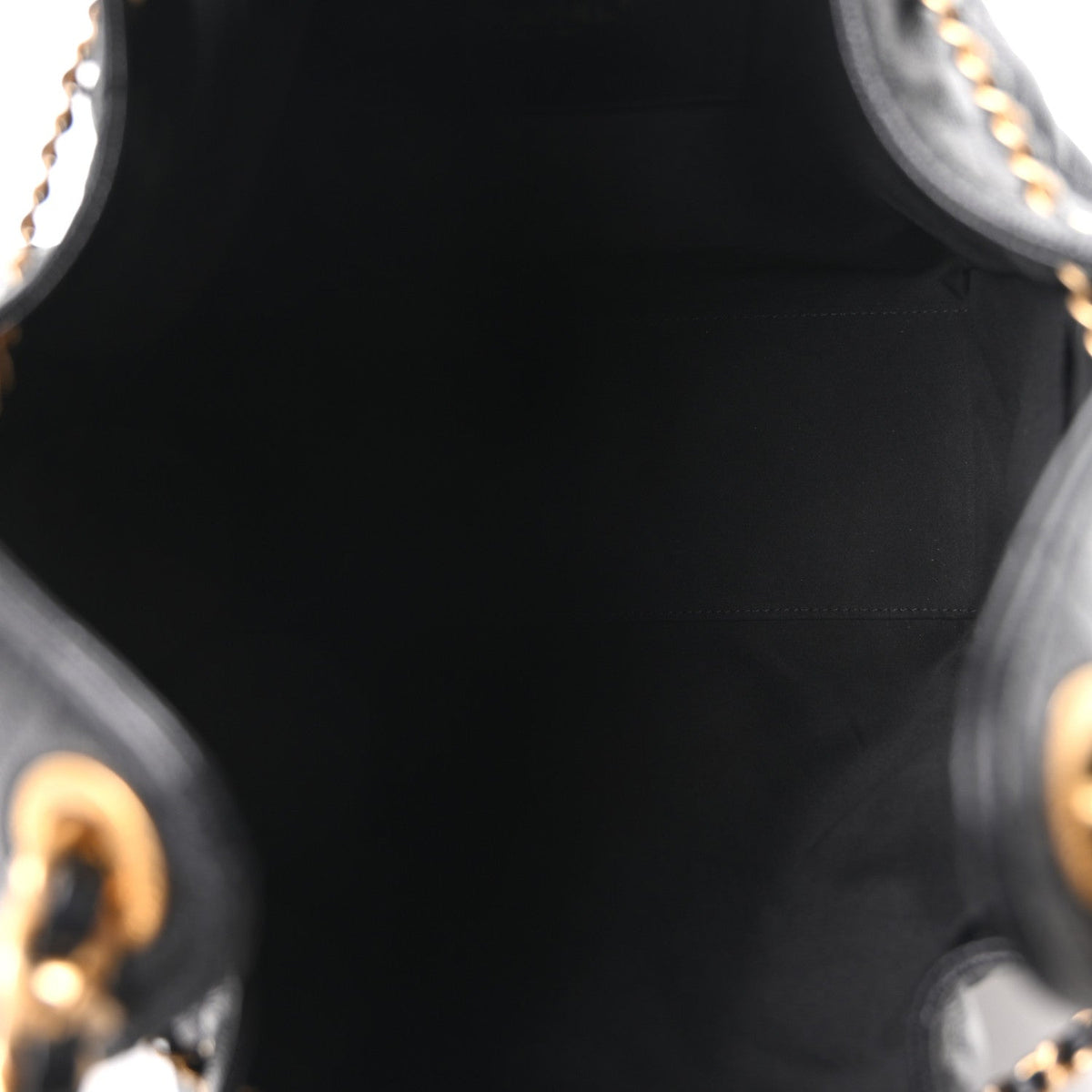 Caviar Quilted Medium Chanel 25 Handbag Black