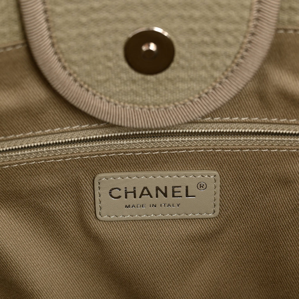 Mixed Fibers Medium Deauville Tote Grey