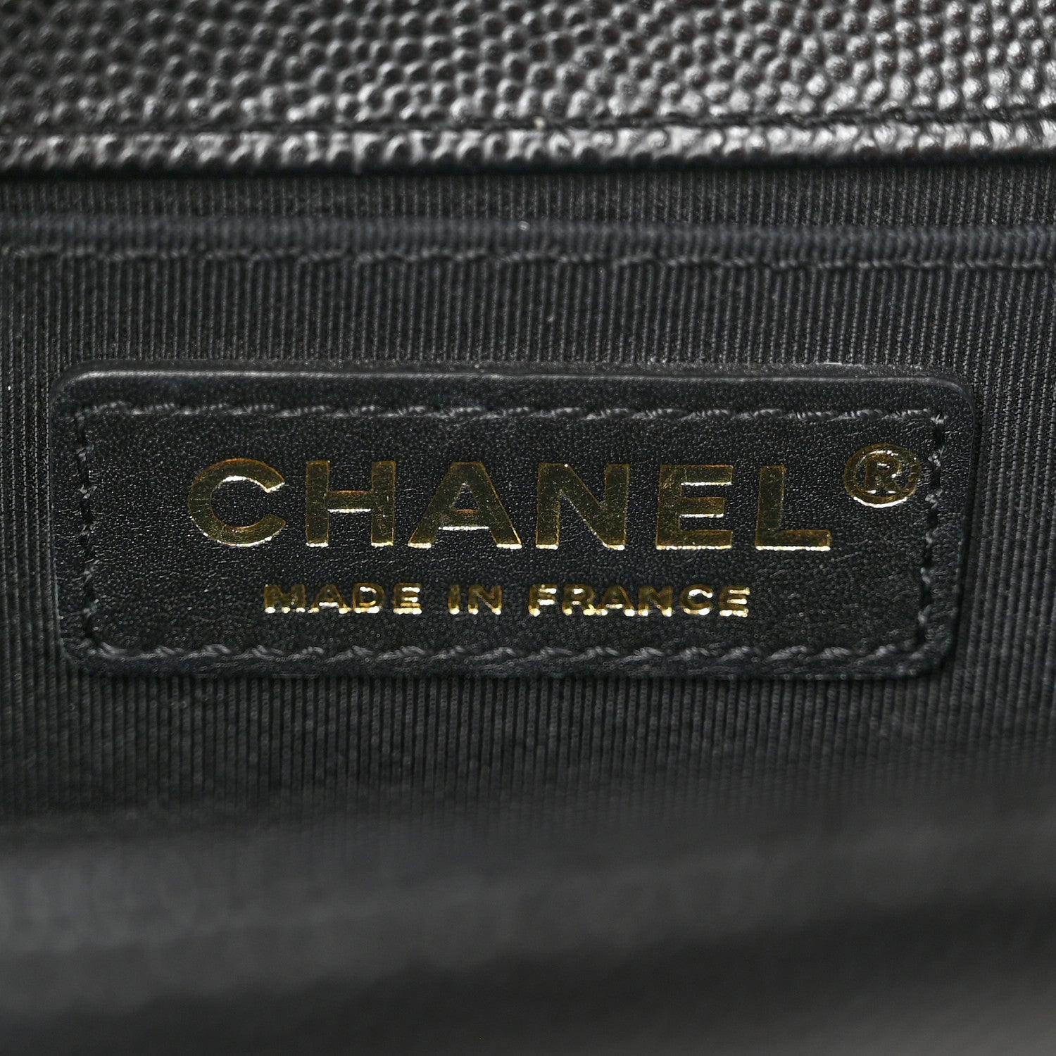 Caviar Quilted Medium Boy Flap Black
