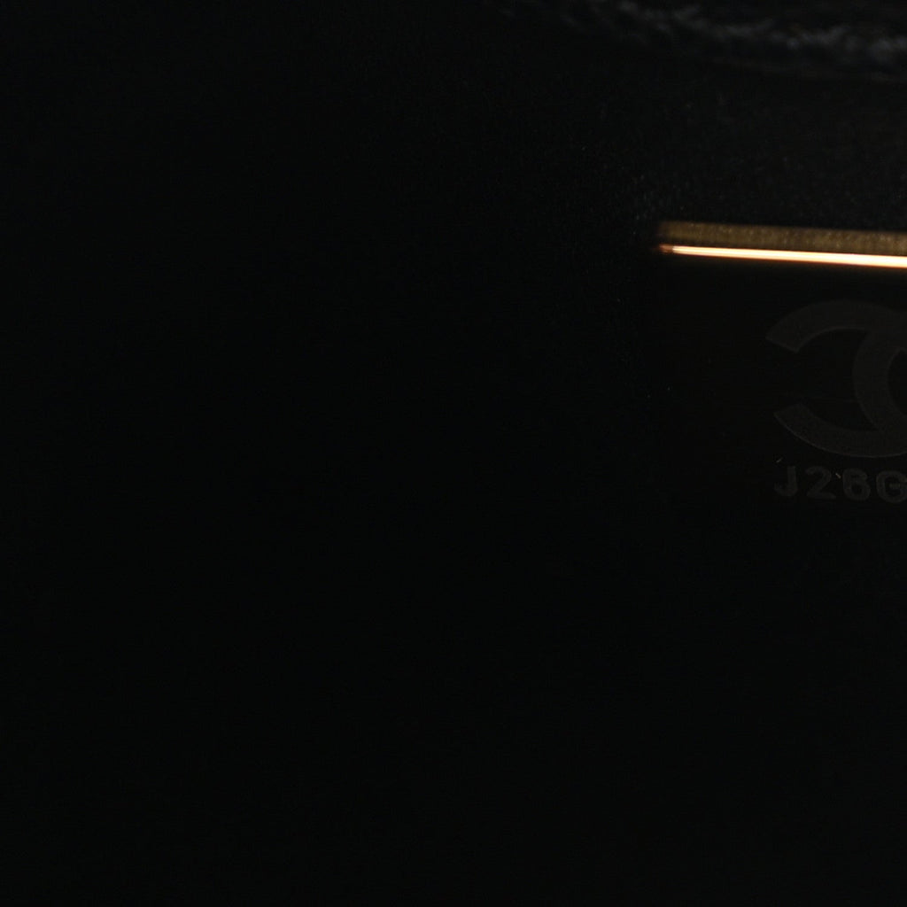 Caviar Quilted Mini Chanel 25 Handbag Black