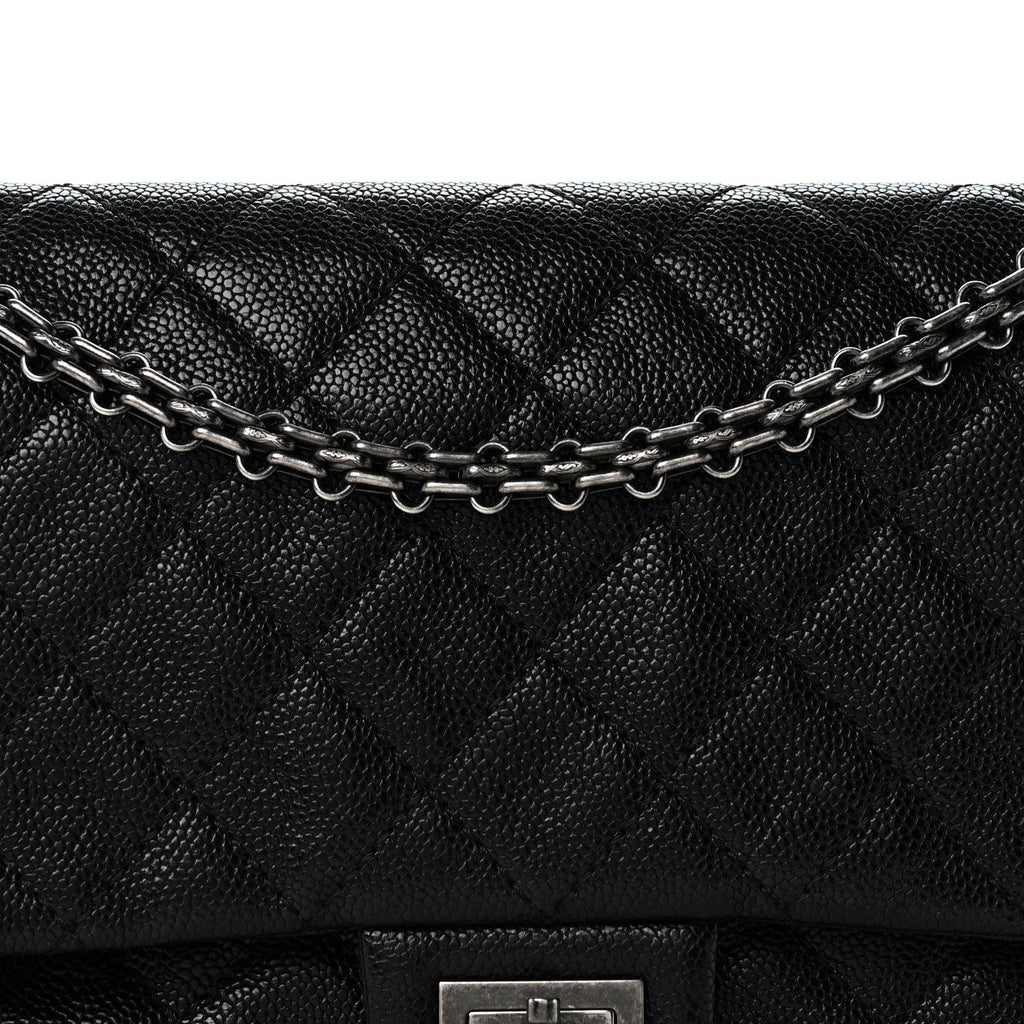 Caviar Quilted 2.55 Reissue 226 Flap Black